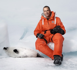 Nigel barker and baby seal